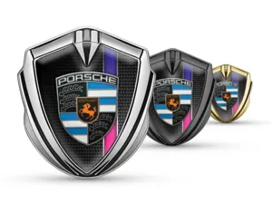 Porsche Badge Logo Custom Disegno Max Robusto Logo